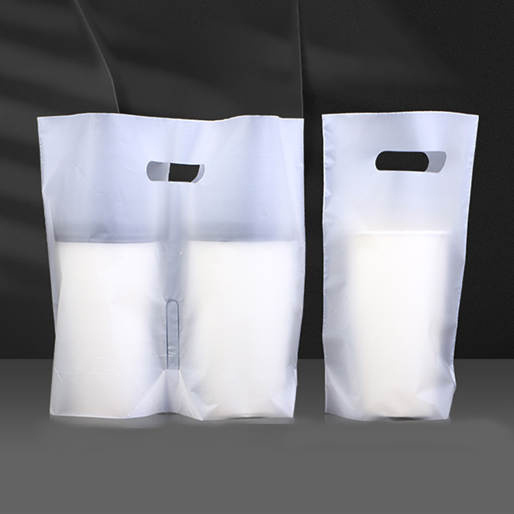 custom plastic handle bags