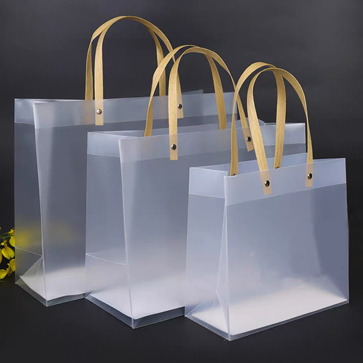 Clear Plastic Tote Bag