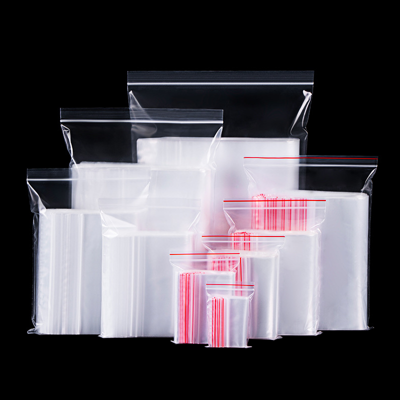 zipper bag clear