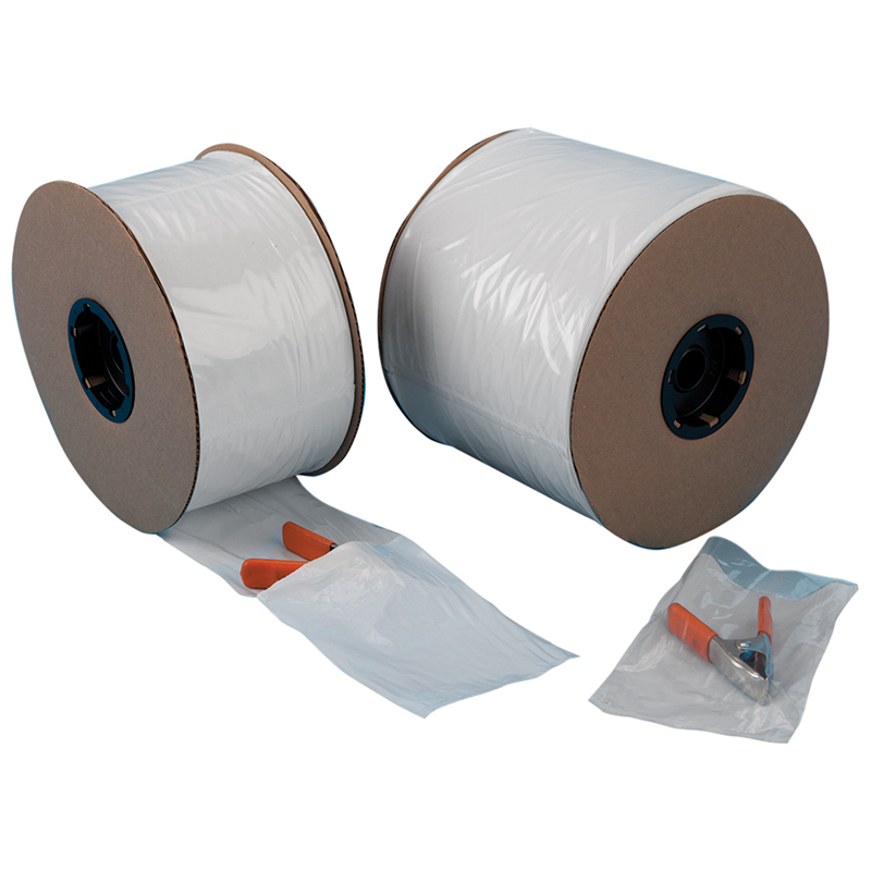 transparent plastic rolls