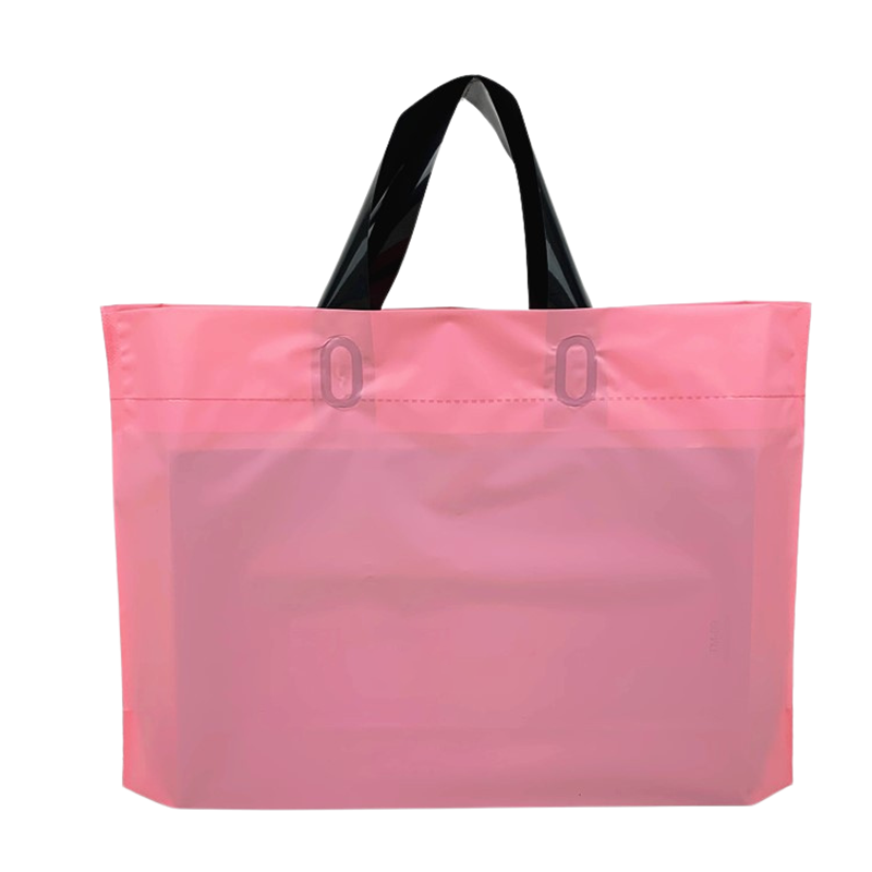 custom plastic handle bags