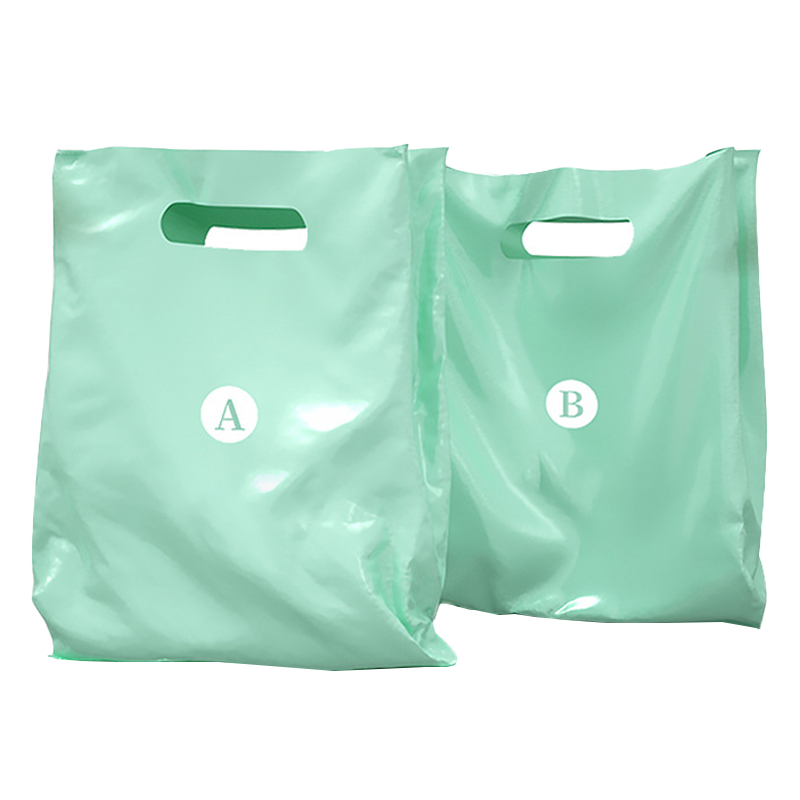 custom plastic handle bags