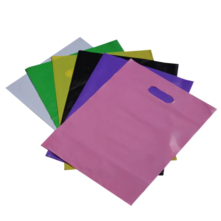 Plastic Shopping Bags Wholesale with Logo