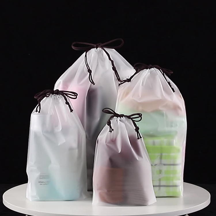 Plastic Drawstring Bags