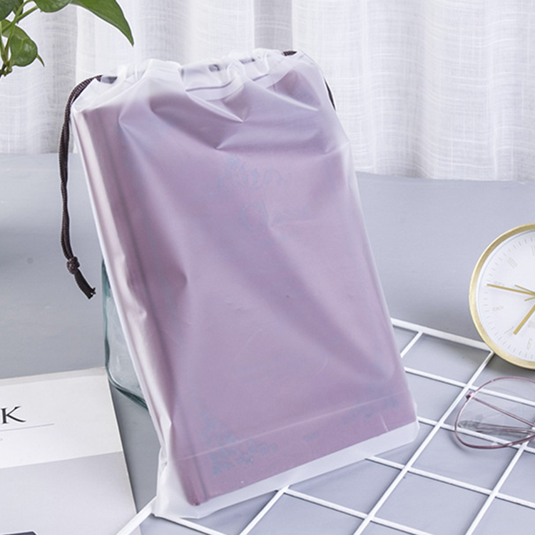 clear drawstring bags