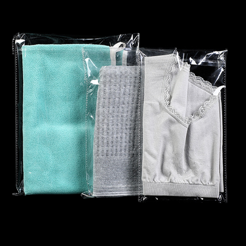 self adhesive clear bag